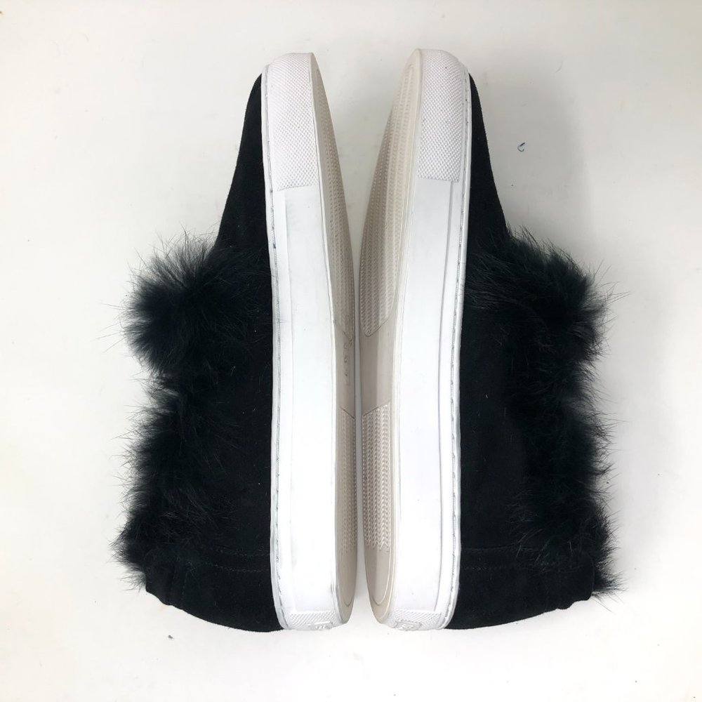 Rachel Zoe Burke Fur Sneaker Womens Size 8.5 M - Picture 6 of 8